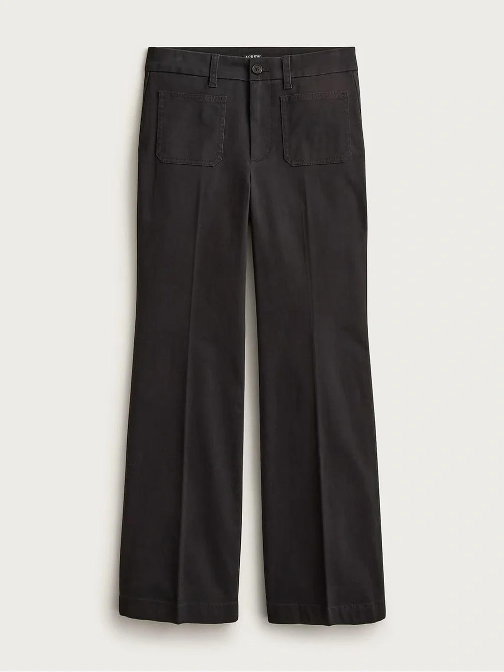 J CREW Charley kickout cropped pant in chino Black Size 27 NWT $118 CN590